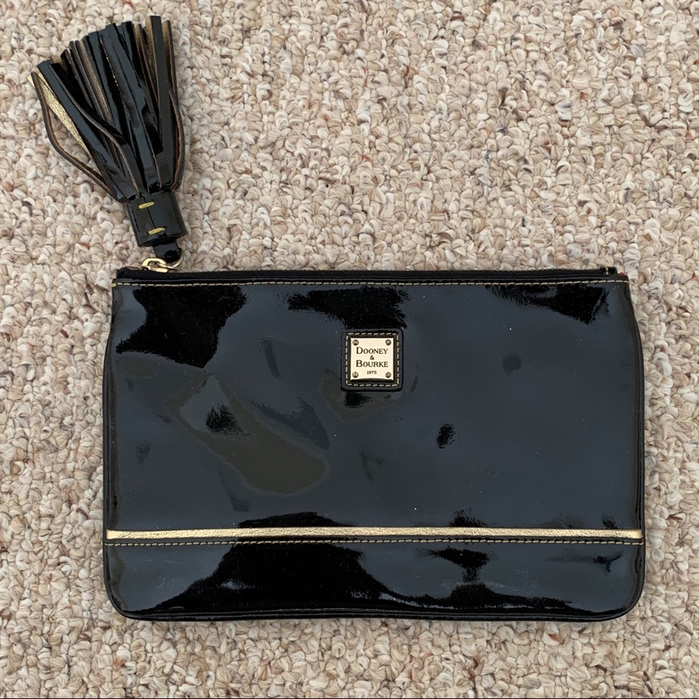 Dooney & Bourke Black Clutch Bag